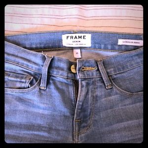 Frame light blue denim jeans
